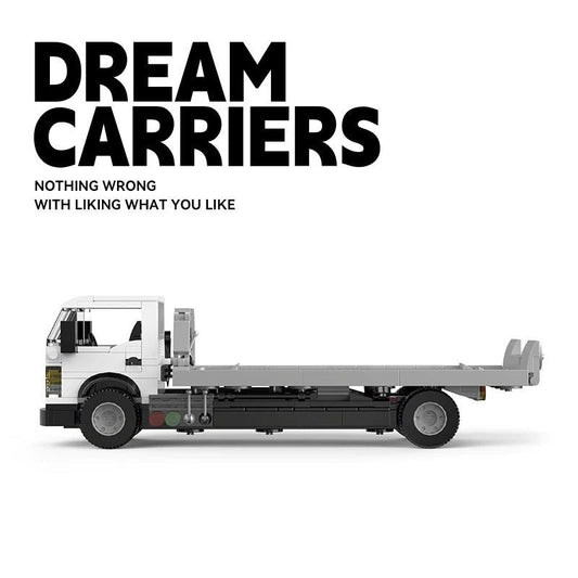 Trilumity Building Block Set: 1: 32 Flatbed Truck, Can be used with Ae86 (482-Piece)