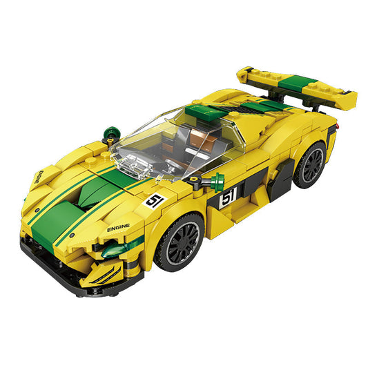Trilumity Building Block Set: 1: 24 British Hybrid Hypercar P1 GTR (427-Piece)