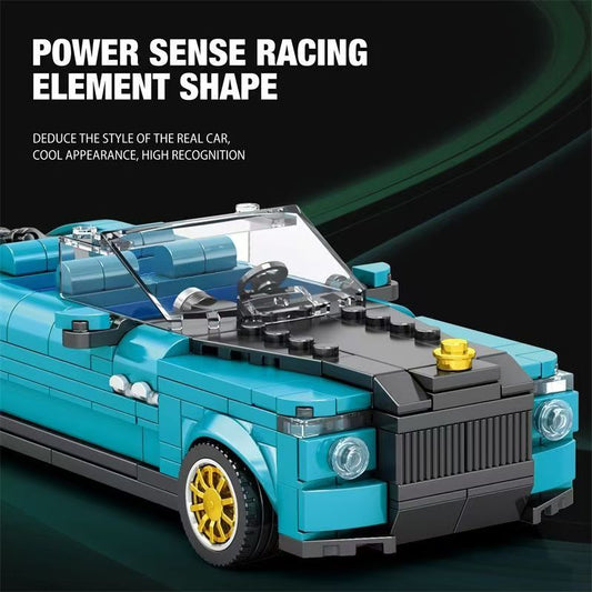 Trilumity Building Block Set: 1:24 Boat Tail (421-Piece)