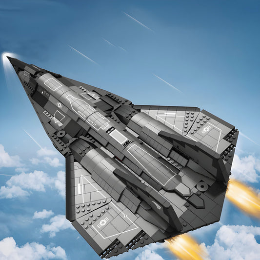 Trilumity SR-72 Reconnaissance Aircraft Building Block Set, 2,073-Piece