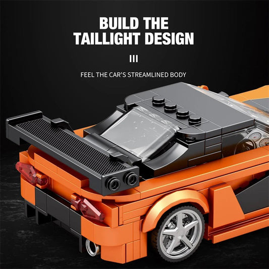 Trilumity Building Block Set: 1: 24 Han's Mazda Single Turbo Rx-7 (392-Piece)