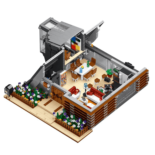 Trilumity The Lambda House Building Block Set, 3,832-Piece