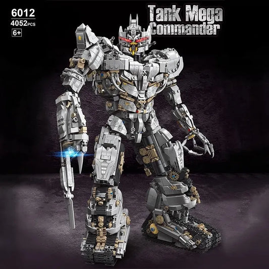 MOC Building Block Set: 6012 Mega Commander Defender Justice, Model TL6012