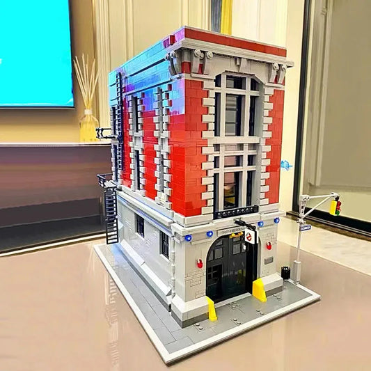 MOC Building Block Set: 16001 Firehouse Headquarters