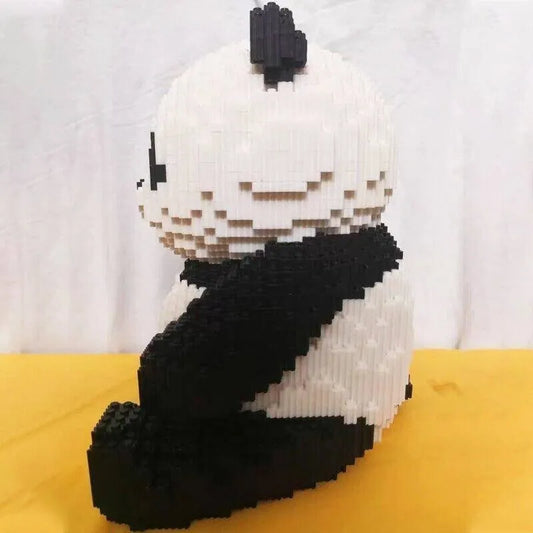 MOC Building Block Set: Large Panda Bear MINI, Model 8036