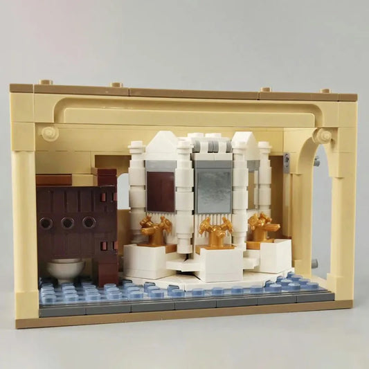 MOC Building Block Set: Harry Potter MOC Hogwarts Potion Mistake 6053, Model SX6053