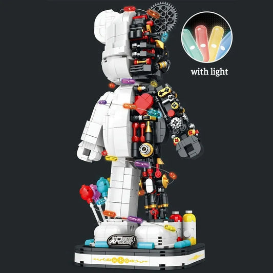 MOC Building Block Set: Mechanical Violent Bear Half Robot 6303