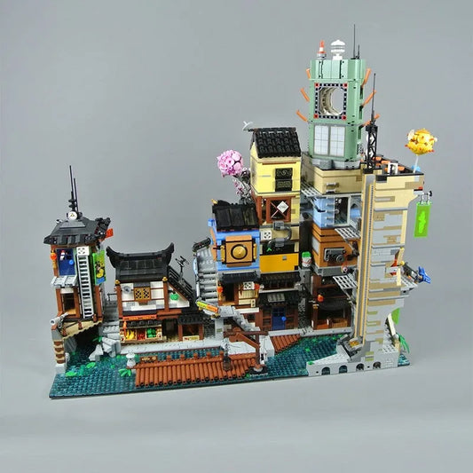 MOC Building Block Set: Movie MOC Expert Ninjago City Docks 06083