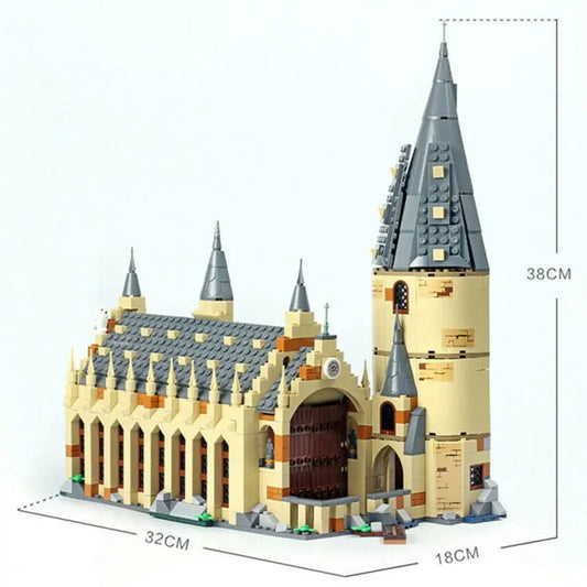 MOC Building Block Set: Movie Harry Potter Magic Castle Great Hall 16052