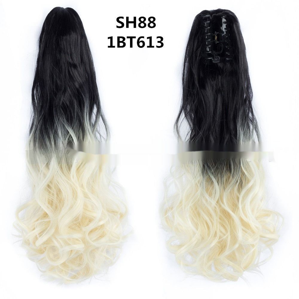 Trilumity Curly Ponytail in Blonde, additional product photo 4