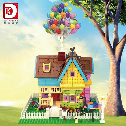 DK MOC Building Block Set: Flying Balloon House 3006, Model DK3006