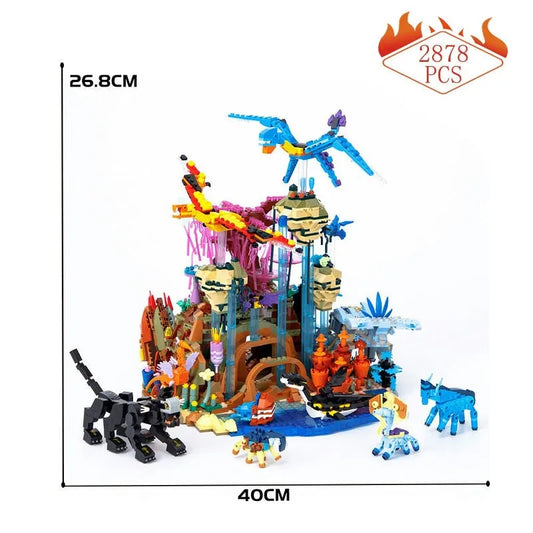DK MOC Building Block Set: Illuminated World of Pandora 3005, Model DK3005