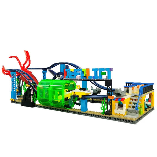 JieStar MOC Building Block Set: Idea MOC Underwater Amusement Park 37400