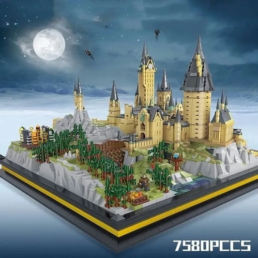 MORK MOC Building Block Set: Harry Movie Potter School Of Witchcraft