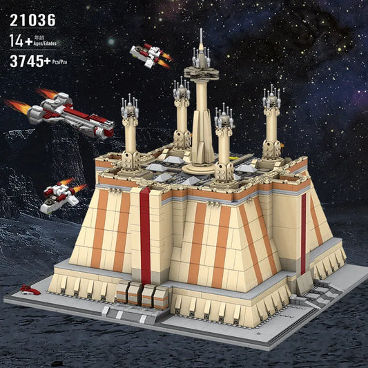 Mould King MOC Building Block Set: 21036 Star War MOC UCS Jedi Temple