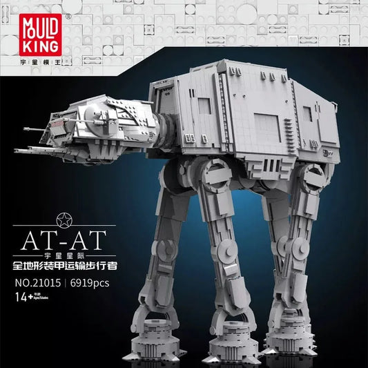 Mould King MOC Building Block Set: Star Wars 21015 UCS Motorized AT-AT Walker