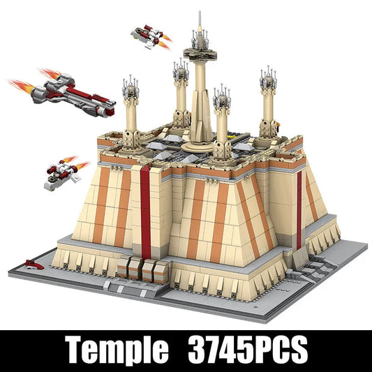 Mould King MOC Building Block Set: Star Wars MOC UCS Jedi Temple Building 21036