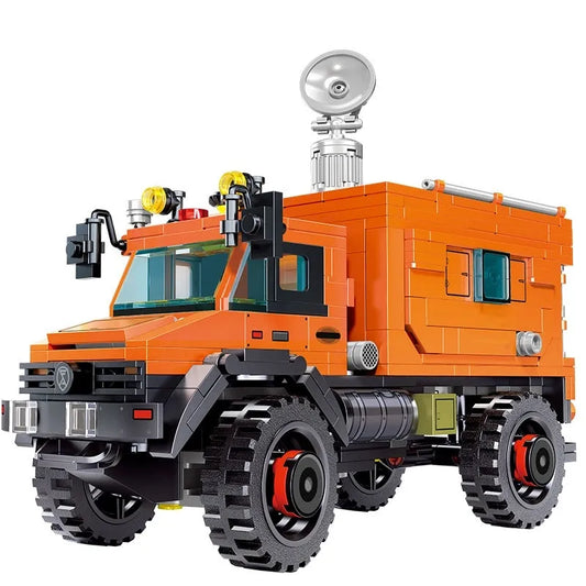 Sembo MOC Building Block Set: Space Rescue Heavy Truck City Car, Model 203326