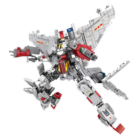 Sembo MOC Building Block Set: Transformers Robot Fighter Jet, Model 202151