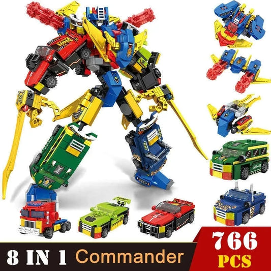 Sembo Building Block Set: Transforming Super Commander Car Robot, Model 103284