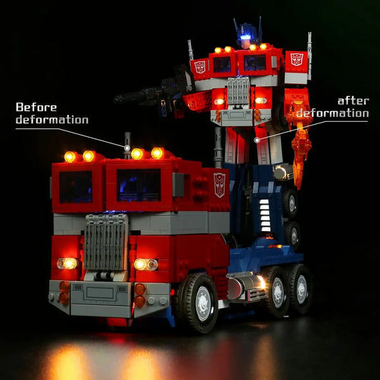 Vonado LED Light Kit for Ideas 10302 Optimus Prime Autobot (Lights Only), Model L10302