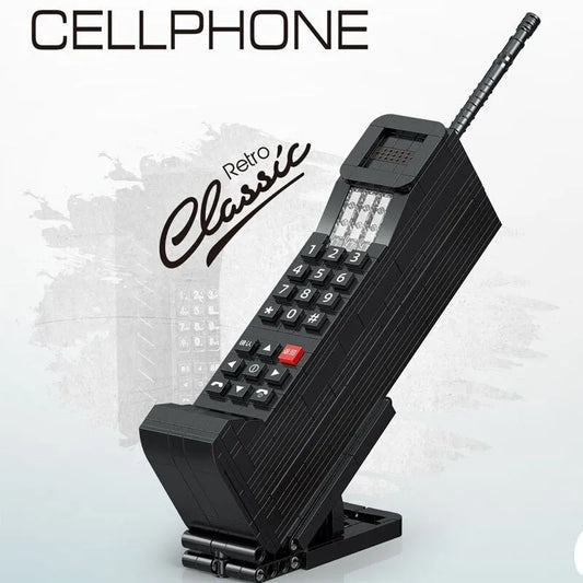 ZHEGAO MOC Building Block Set: Classic Retro Cellphone MINI 00987