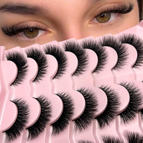 Trilumity False Lashes - Trilumity Loladook Cat Eye Look Cat Eye Faux Mink - Black False Lashes