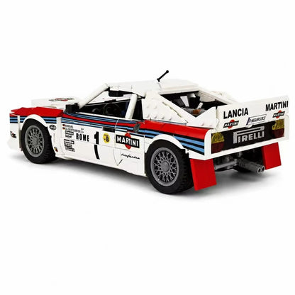 Trilumity Building Block Set: Lancia Rally 037 | 1983 World Rally Championship Teams' Champion | 1694Piece