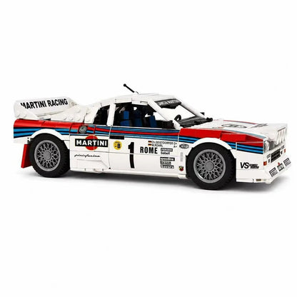 Trilumity Building Block Set: Lancia Rally 037 | 1983 World Rally Championship Teams' Champion | 1694Piece
