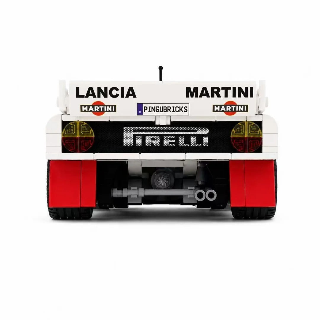 Trilumity Building Block Set: Lancia Rally 037 | 1983 World Rally Championship Teams' Champion | 1694Piece