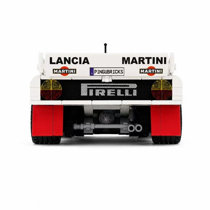 Trilumity Building Block Set: Lancia Rally 037 | 1983 World Rally Championship Teams' Champion | 1694Piece