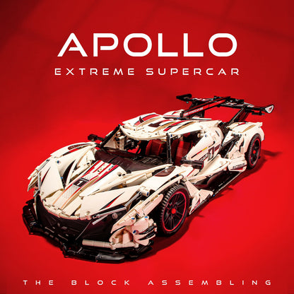 Trilumity Building Block Set: 1: 8 Apollo Ie with Remote Control (4449-Piece)