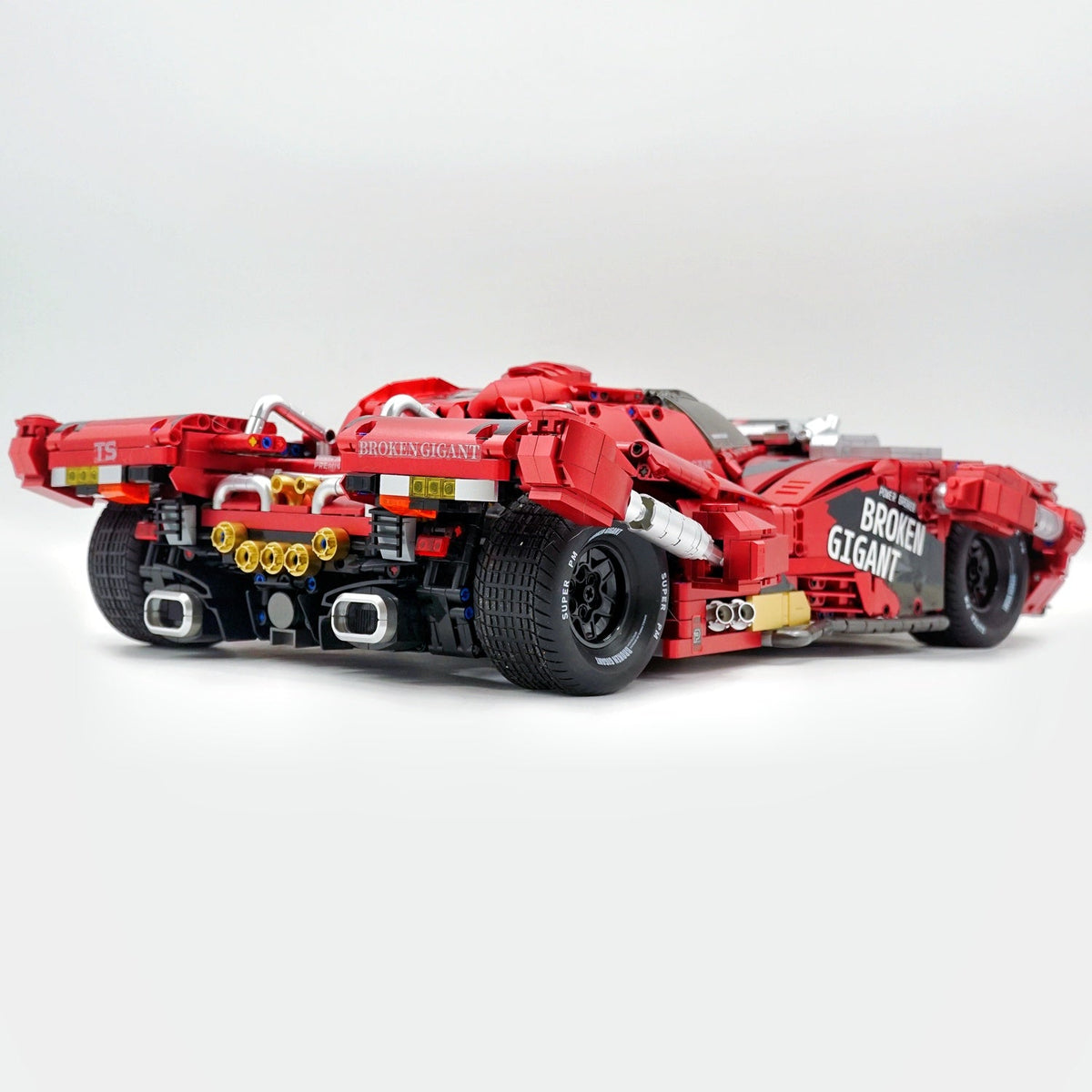 Trilumity Building Block Set: 1:8 Brocken Gigant, Removable Motorized Tusks, Motorized Door(3928-Piece)