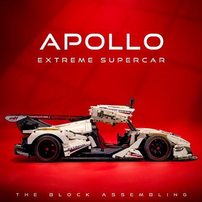 Trilumity Building Block Set: 1: 8 Apollo Ie with Remote Control (4449-Piece)