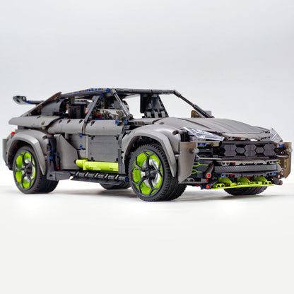 Trilumity Lamborghini URUS SUV, Collector's Edition Building Block Set, 1:8 Scale, Remote Control, 3,251-Piece