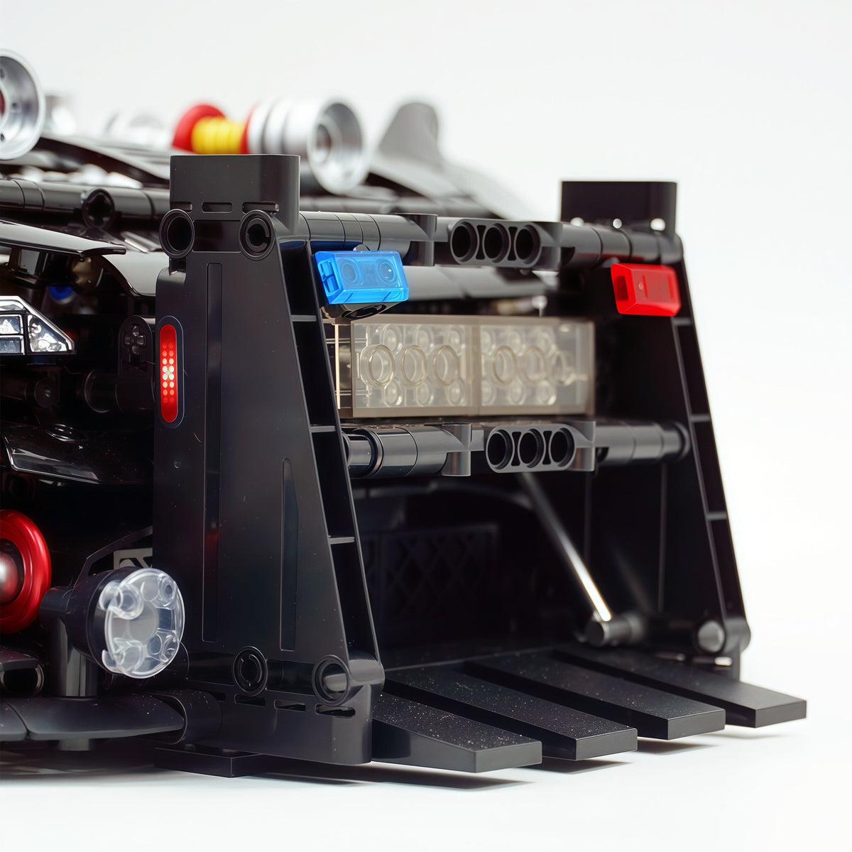 Trilumity Building Block Set: 1:8 American Muscle Police Car Pearlescent Black Limited Edition | The Ultimate RC Collector’s Item (3975-Piece)