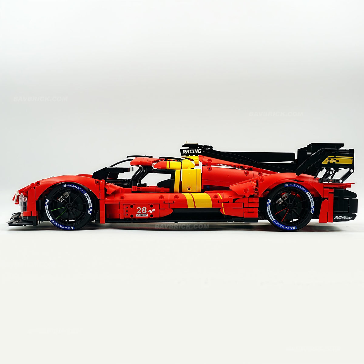 Trilumity Building Block Set: 1:8 The Ultimate Le Mans Hy Hypercar | 2024 Le Mans Endurance Champion (3350-Piece)