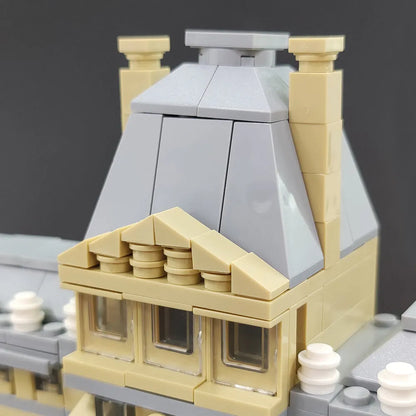 Wange MOC Building Block Set: Paris The Louvre, Model 4213
