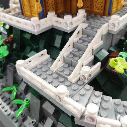 Wange Building Block Set: Famous China LAOJUN Mountain, Model 6234