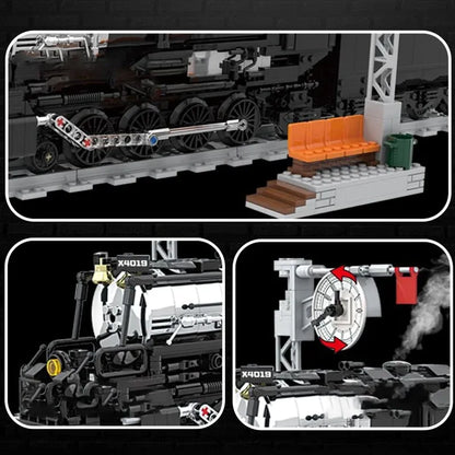 DK MOC Building Block Set: Big Boy Simulation City Train, Model DK80014