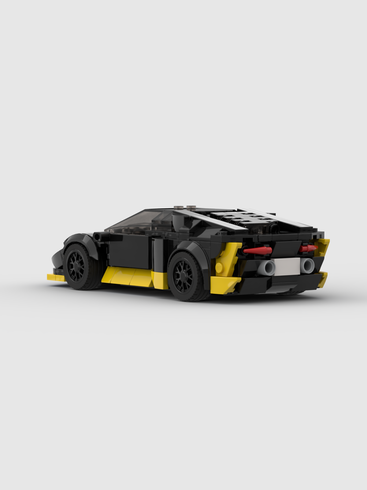 Trilumity MOC Building Block Set: 1:24 Supercar (300+-Piece) | MOC Building Set