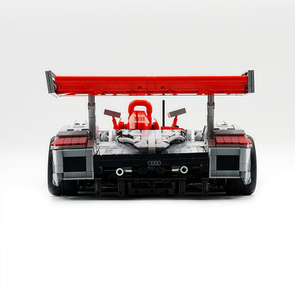 Trilumity Building Block Set: 1:8 Audi R8 Lmp 2000 | Remote Controlled | Genuine Authorization | 2426-Piece