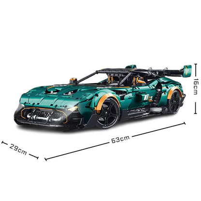 Trilumity Building Block Set: 1:8 Aston Martin Vulcan | British Racing Icon | 3794+-Piece