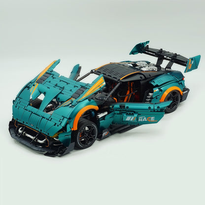 Trilumity Building Block Set: 1:8 Aston Martin Vulcan | British Racing Icon | 3794+-Piece