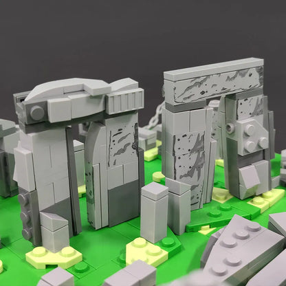 Wange Building Block Set: England Stonehenge Wiltshire, Model 4224