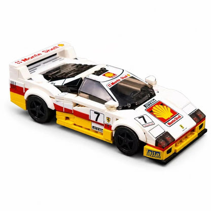 Trilumity Building Block Set: The Ultimate 80s Turbo Icon | Monte Shell Edition | 331Piece