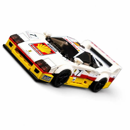 Trilumity Building Block Set: The Ultimate 80s Turbo Icon | Monte Shell Edition | 331Piece