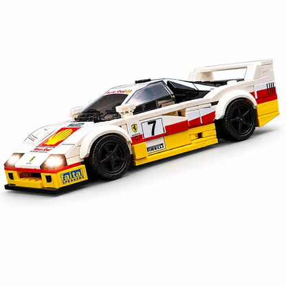 Trilumity Building Block Set: The Ultimate 80s Turbo Icon | Monte Shell Edition | 331Piece