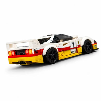 Trilumity Building Block Set: The Ultimate 80s Turbo Icon | Monte Shell Edition | 331Piece