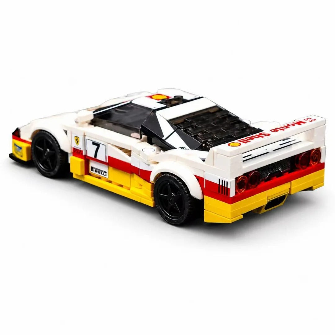 Trilumity Building Block Set: The Ultimate 80s Turbo Icon | Monte Shell Edition | 331Piece